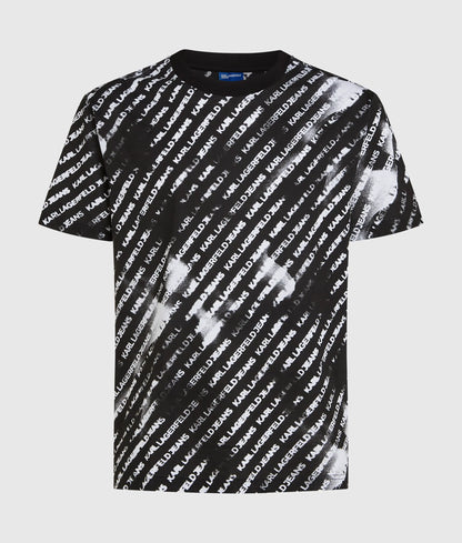 All-over ombré logo T-shirt