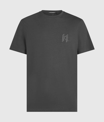Monogram wool-blend T-shirt