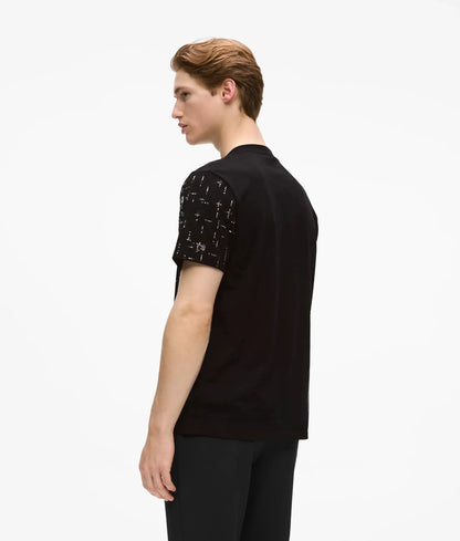 Monogram rhinestone T-shirt