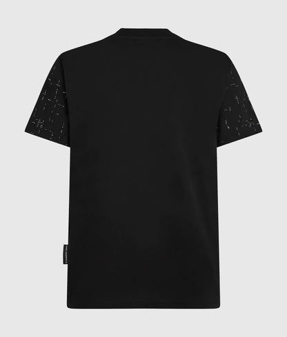 Monogram rhinestone T-shirt