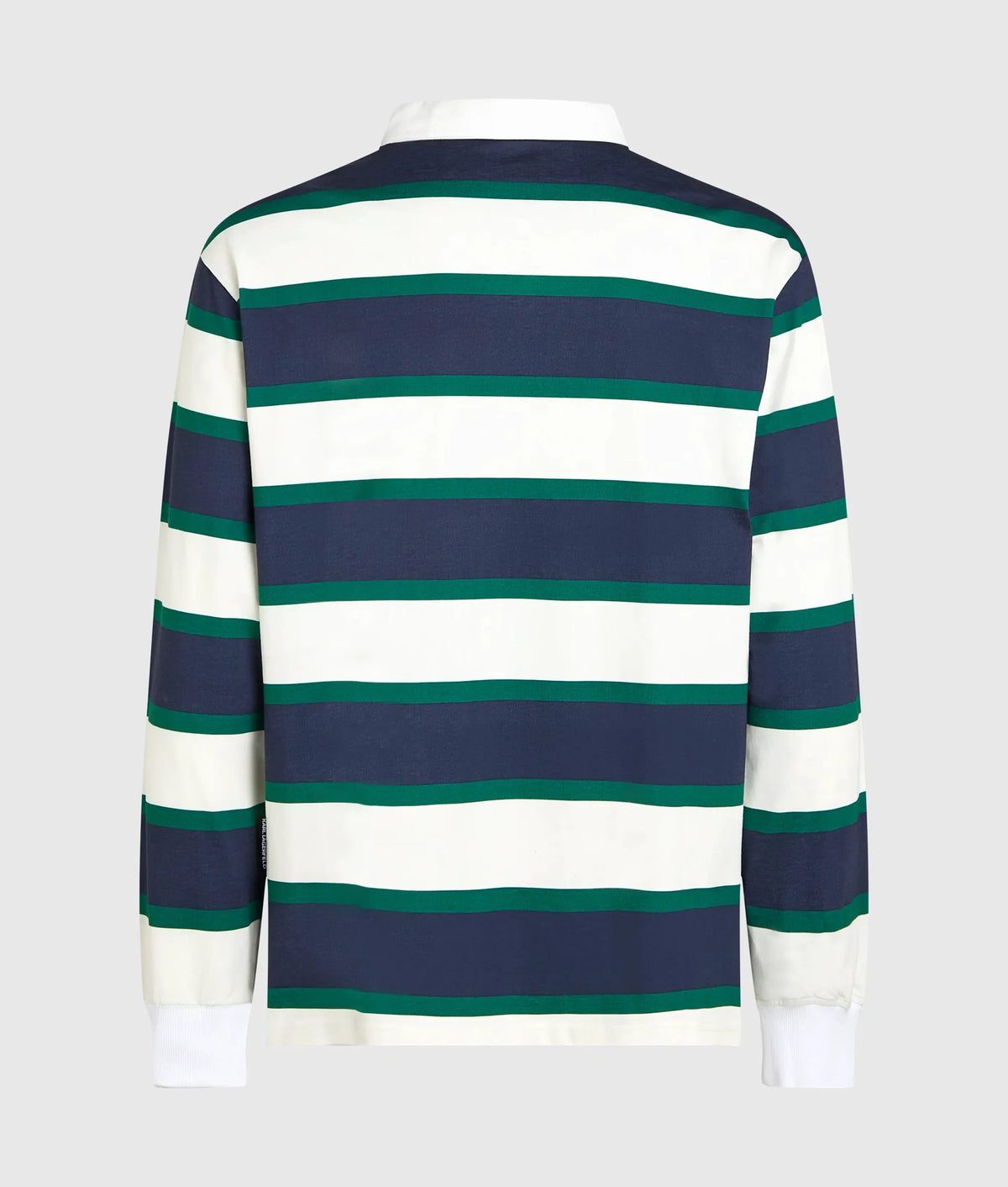 Ikon striped rugby polo shirt