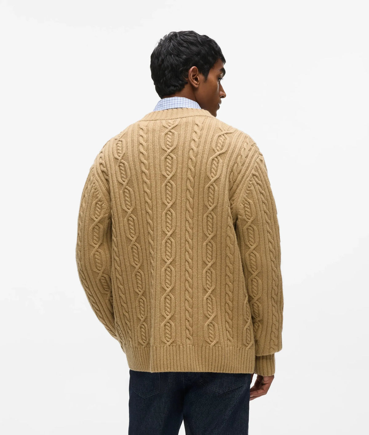 Ikon cable knit cardigan