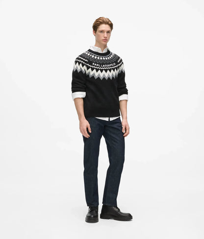 Fairisle knitted sweater
