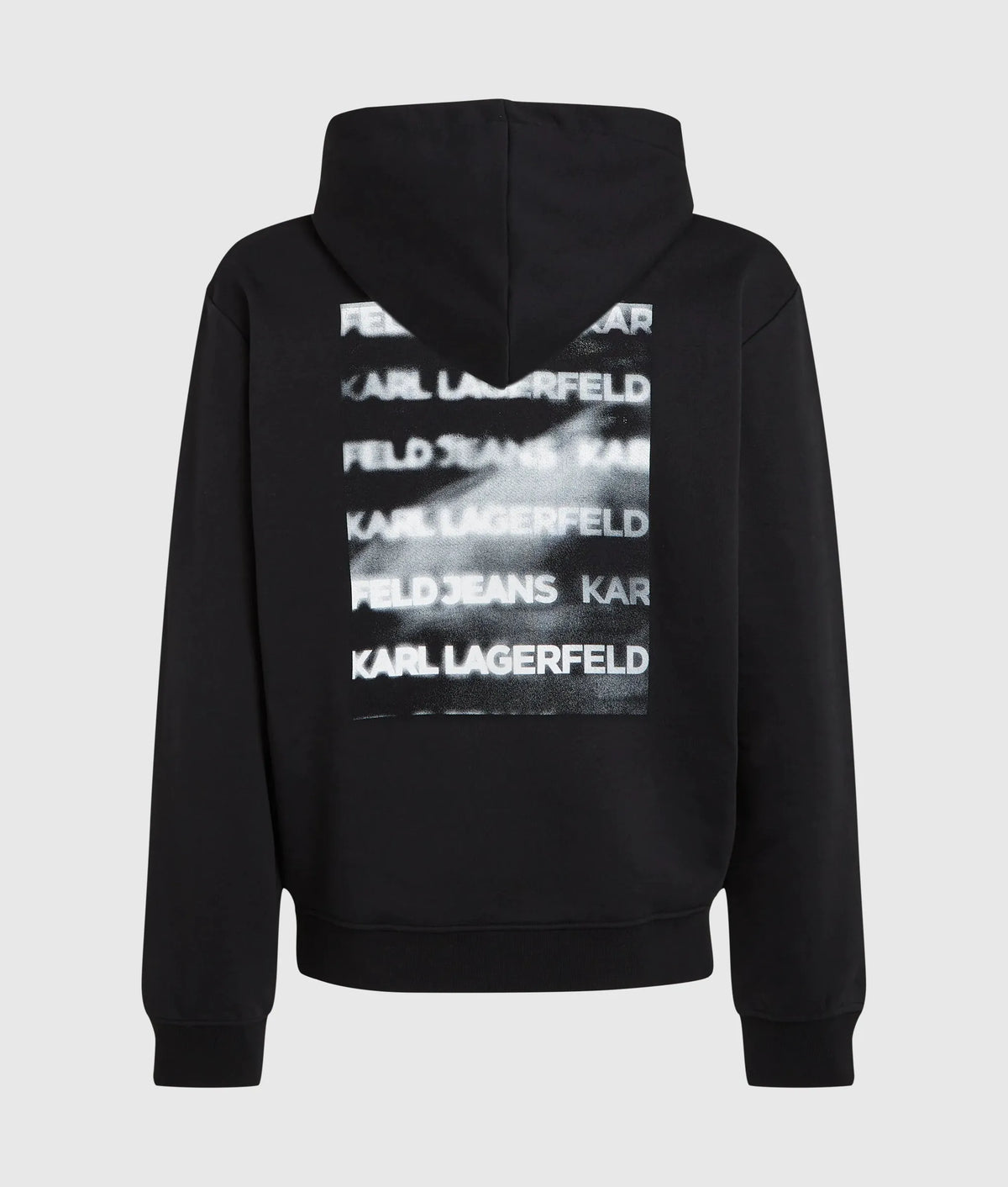 Ombré box logo hoodie