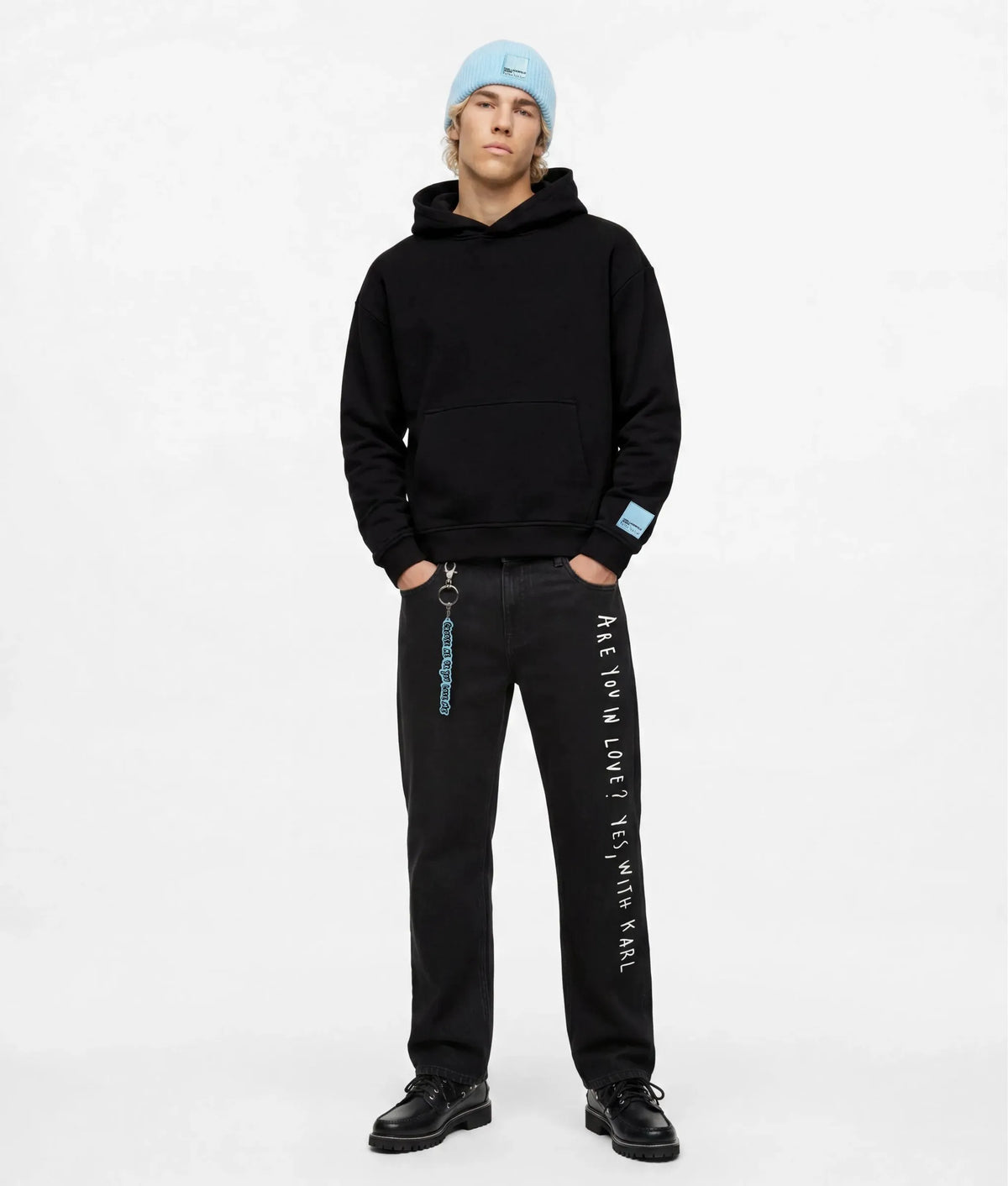 KLJ X Pietro Terzini boxy hoodie