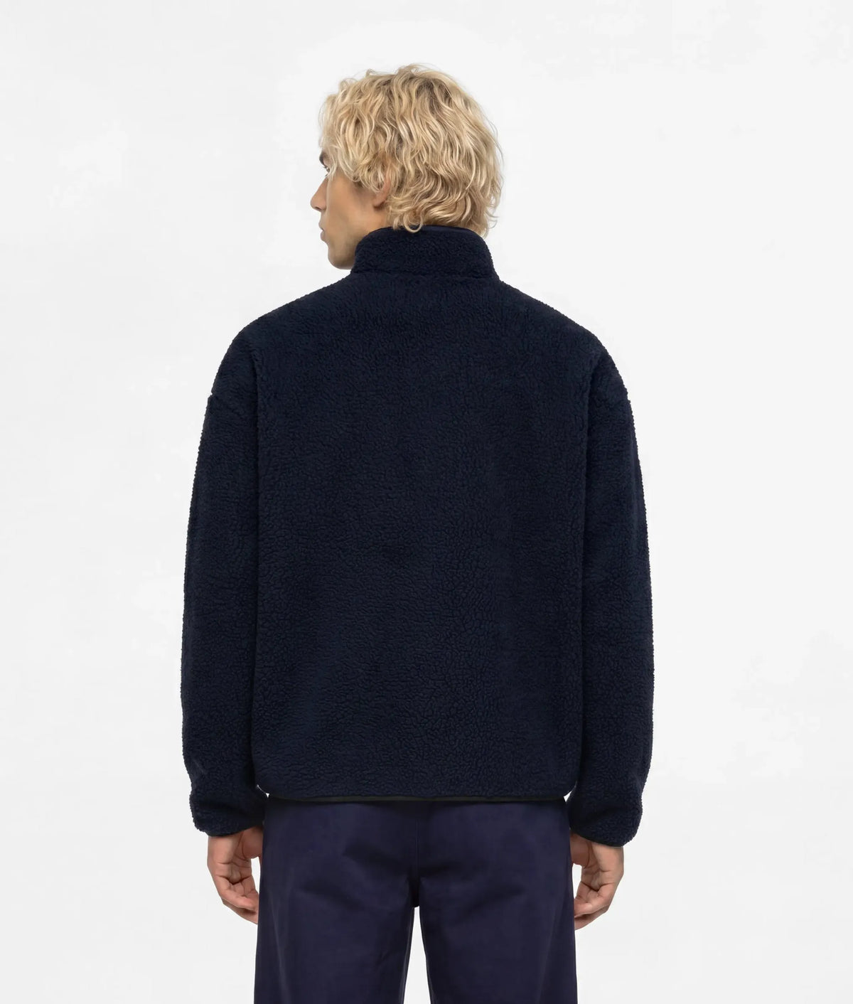 Half-zip fleece sweatshirt