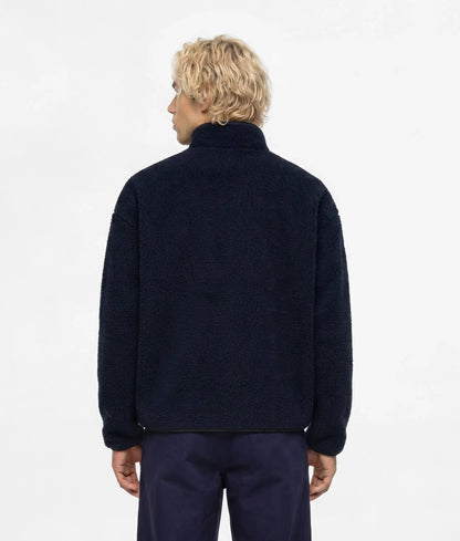 Half-zip fleece sweatshirt