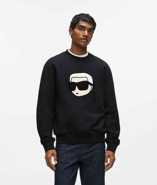 Exclusive Ikon Karl bold graphic sweatshirt