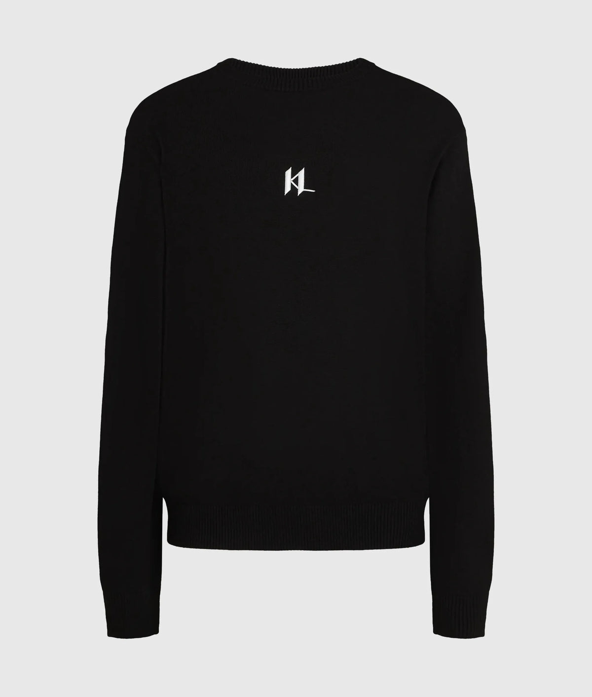 Monogram cashmere blend loungewear sweater