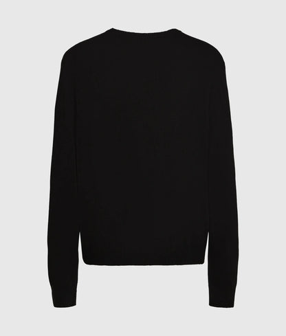Monogram cashmere blend loungewear sweater