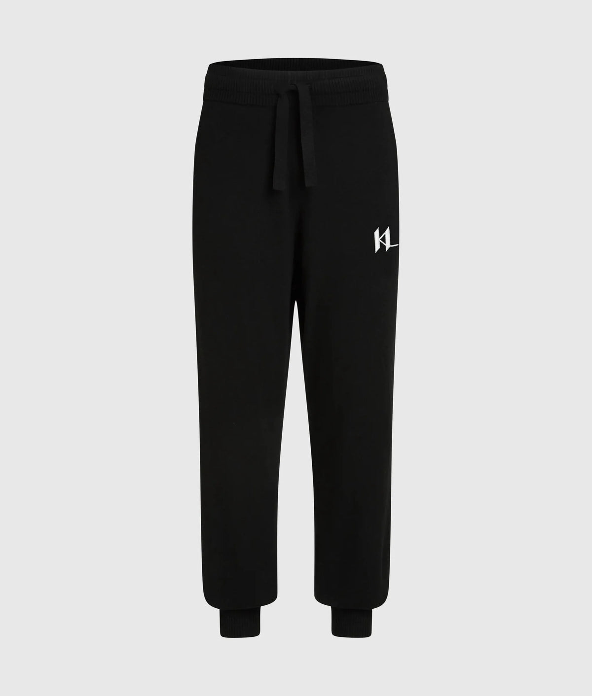 Monogram cashmere blend loungewear pants
