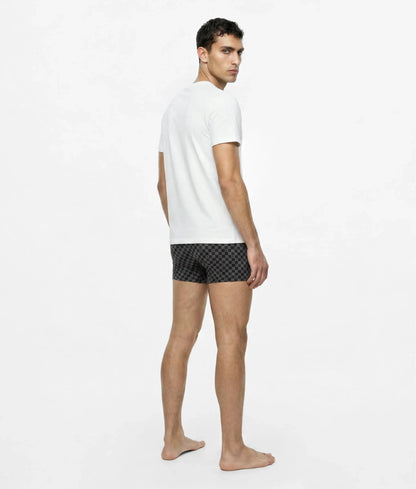 Logo pajama T-shirt and trunks gift set