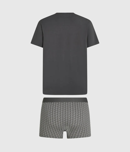 Ikon pajama T-shirt and trunks gift set