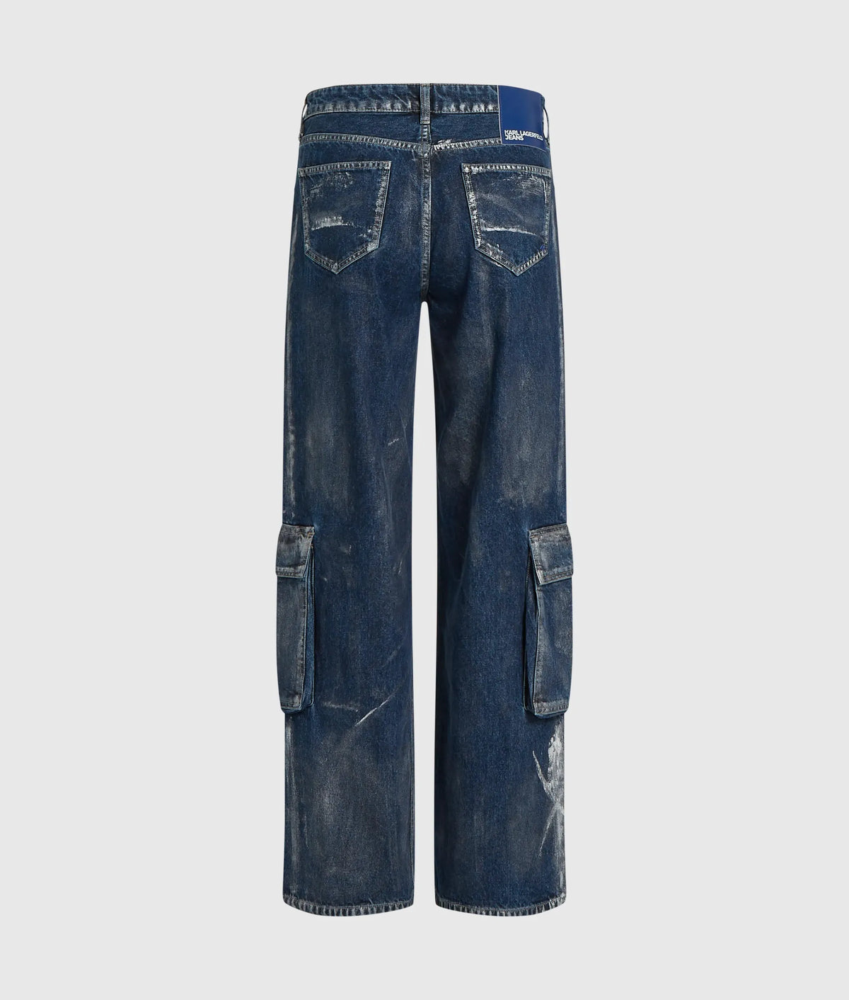 Utility mid-rise relaxed jeans