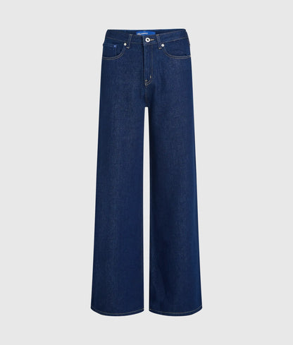 Glitter high-rise relaxed jeans