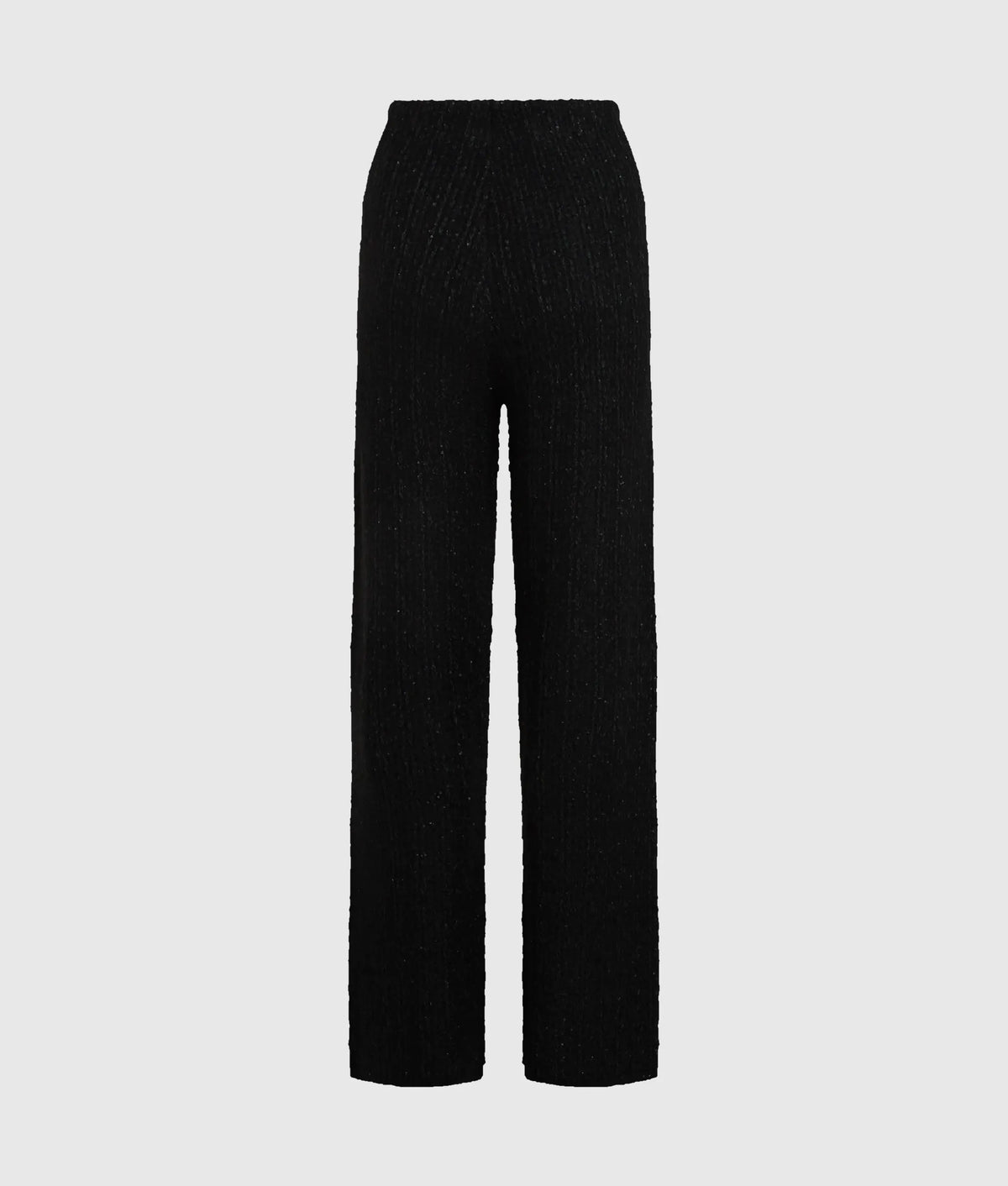 Bouclé knitted pants