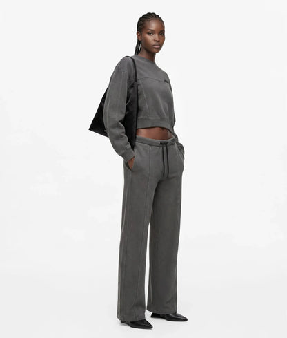 Relaxed washed sweatpants
