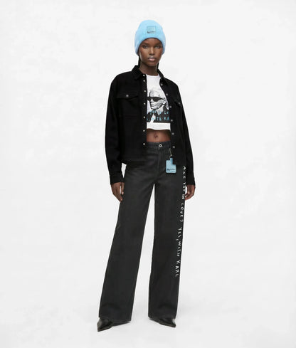 KLJ X Pietro Terzini wide-leg jeans