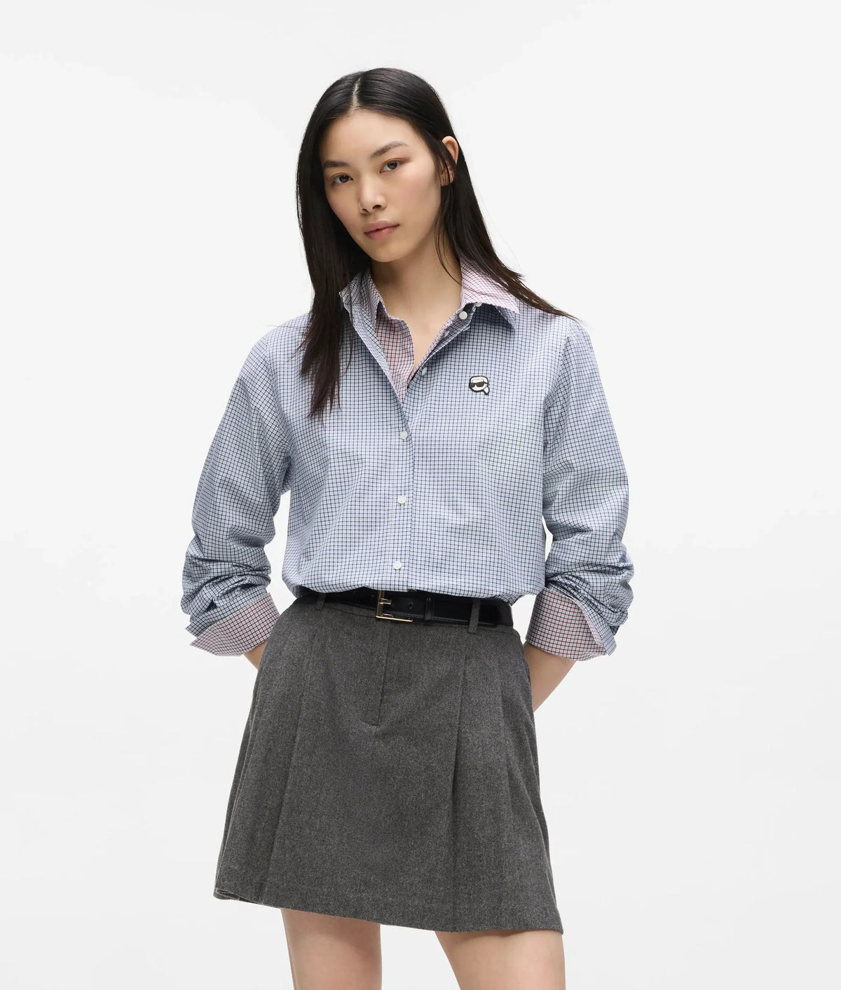 Ikon checked shirt
