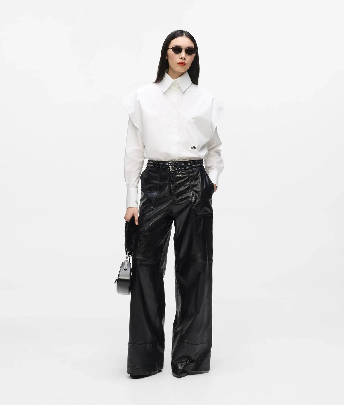Shoulder detail shirt