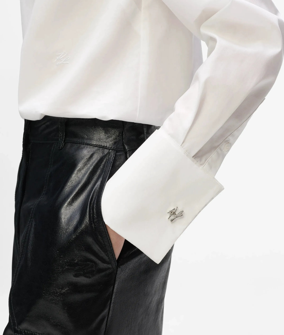 High neck blouse