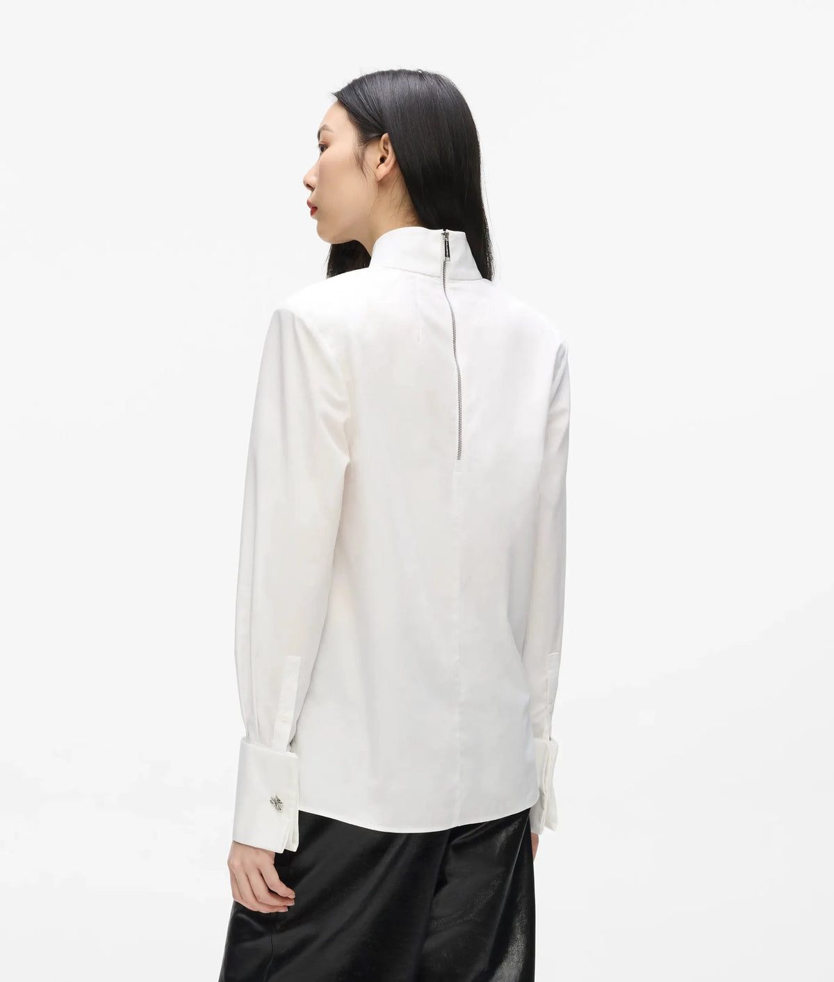 High neck blouse