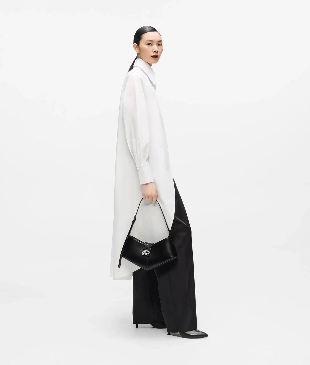 KL Studio layered long shirt
