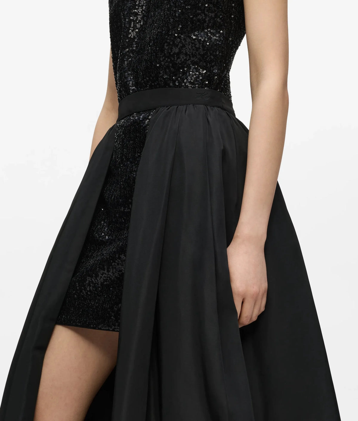Transformable sequin dress