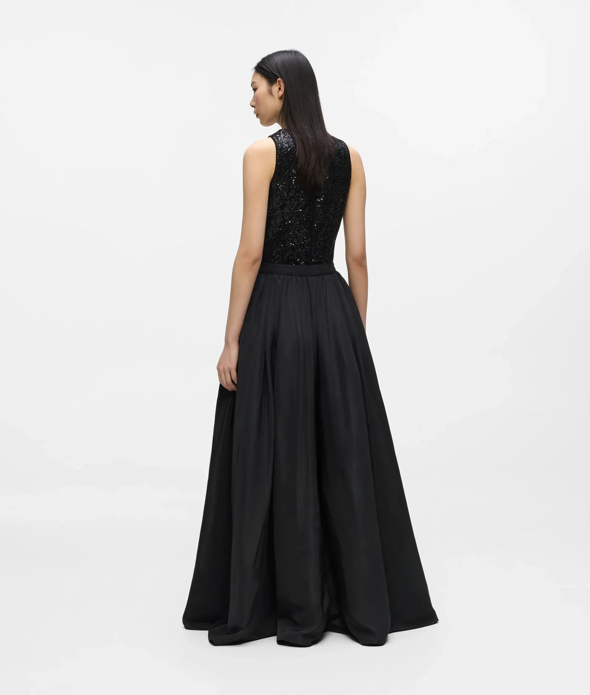 Transformable sequin dress