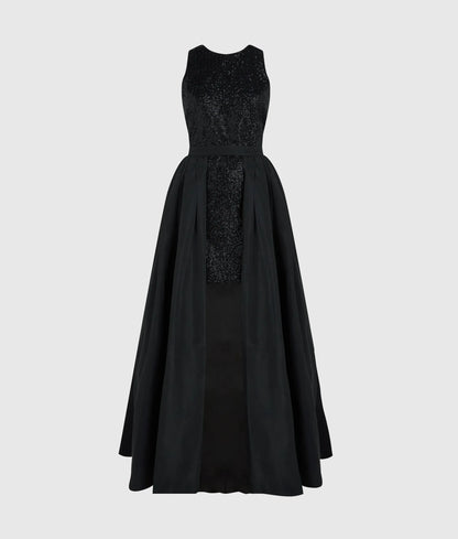 Transformable sequin dress