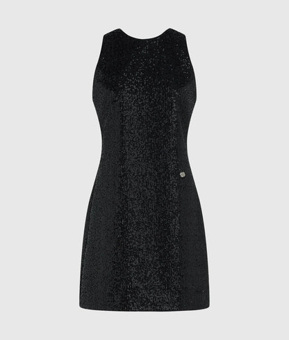 Transformable sequin dress
