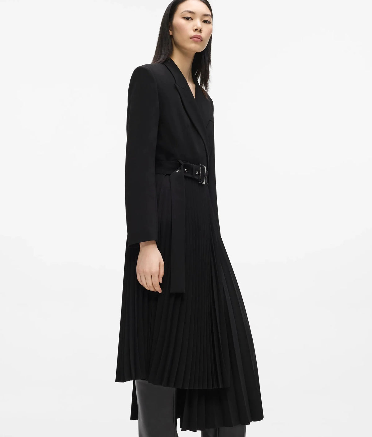 Asymmetric tailored dress