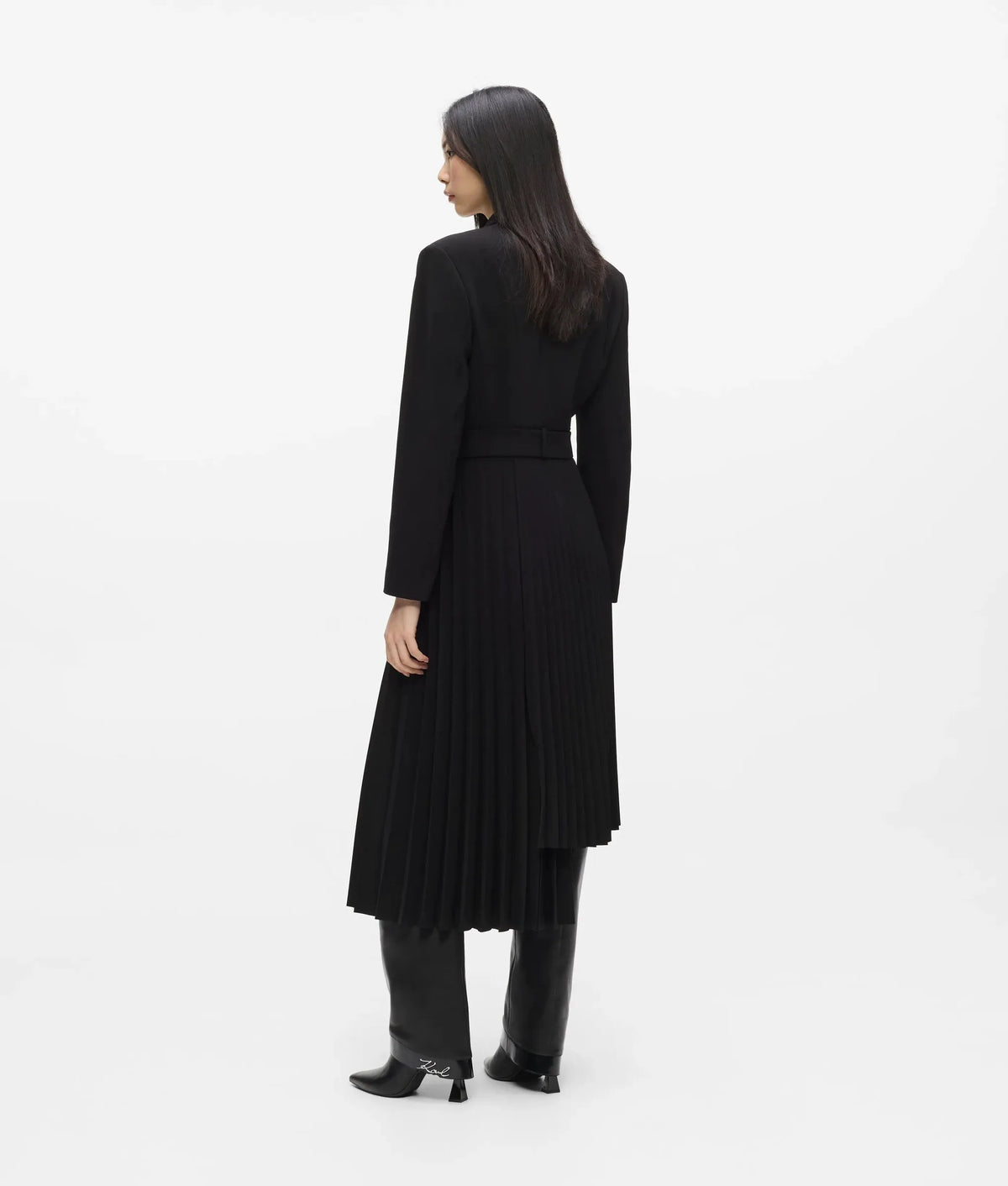 Asymmetric tailored dress