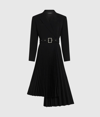 Asymmetric tailored dress