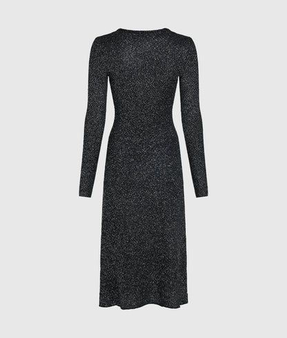 Sequin knitted dress