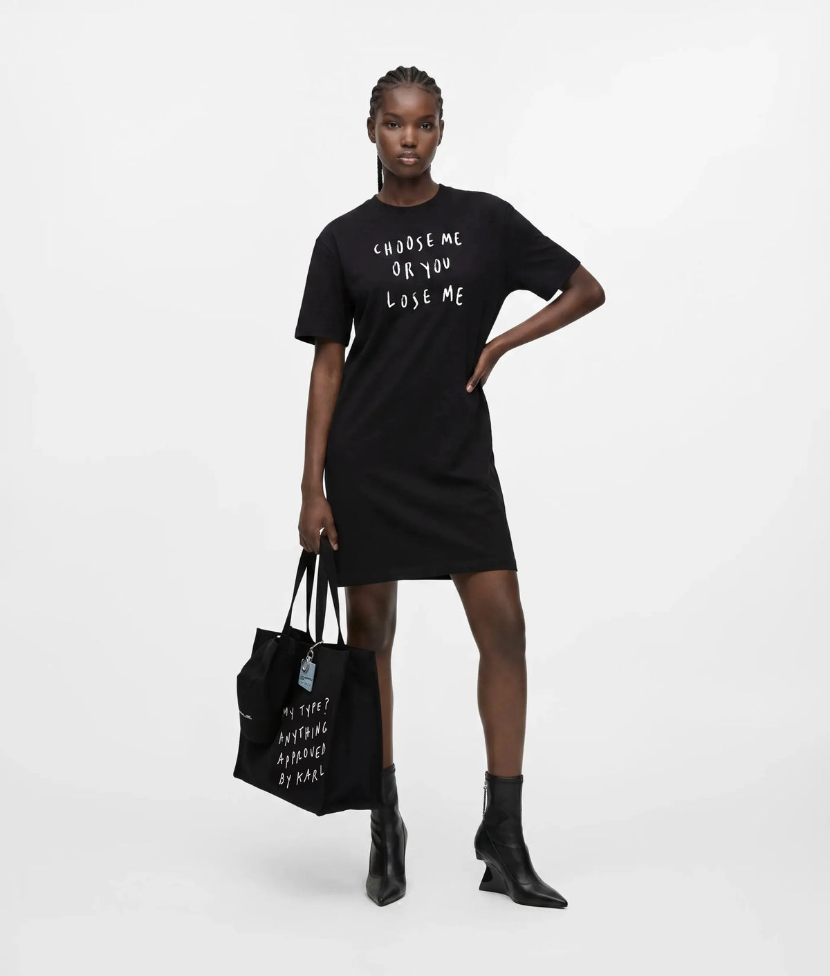 KLJ X Pietro Terzini T-shirt dress