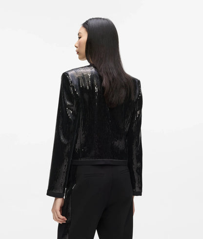 Sequin jacket