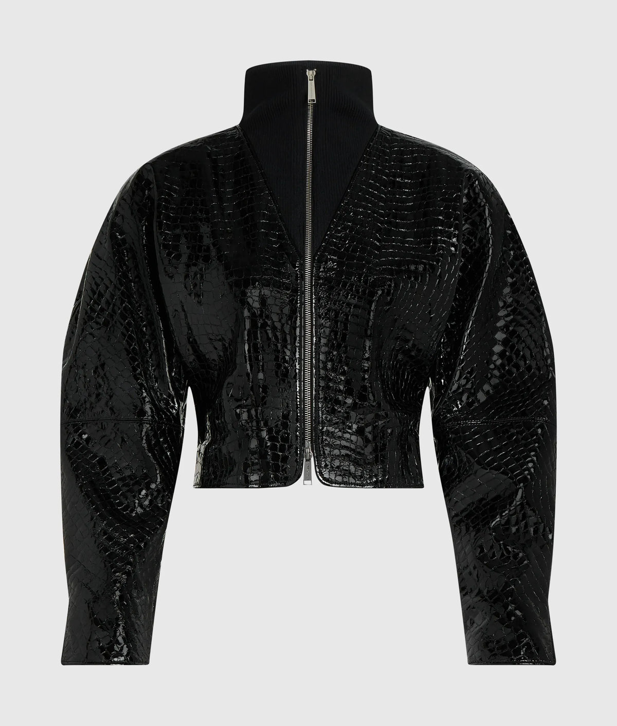 KL Studio croco leather jacket