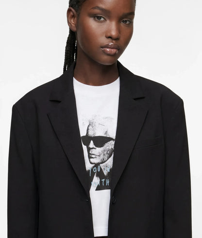 KLJ X Pietro Terzini oversized boxy blazer