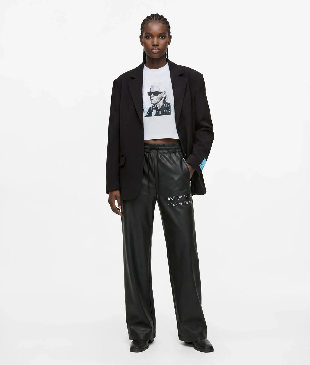 KLJ X Pietro Terzini oversized boxy blazer