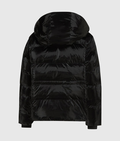 Shiny puffer jacket
