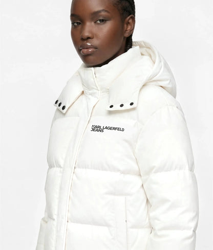 Logo puffer jacket