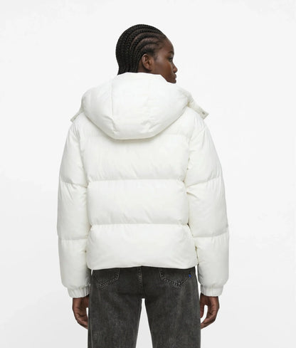Logo puffer jacket