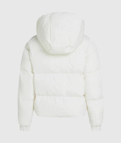 Logo puffer jacket
