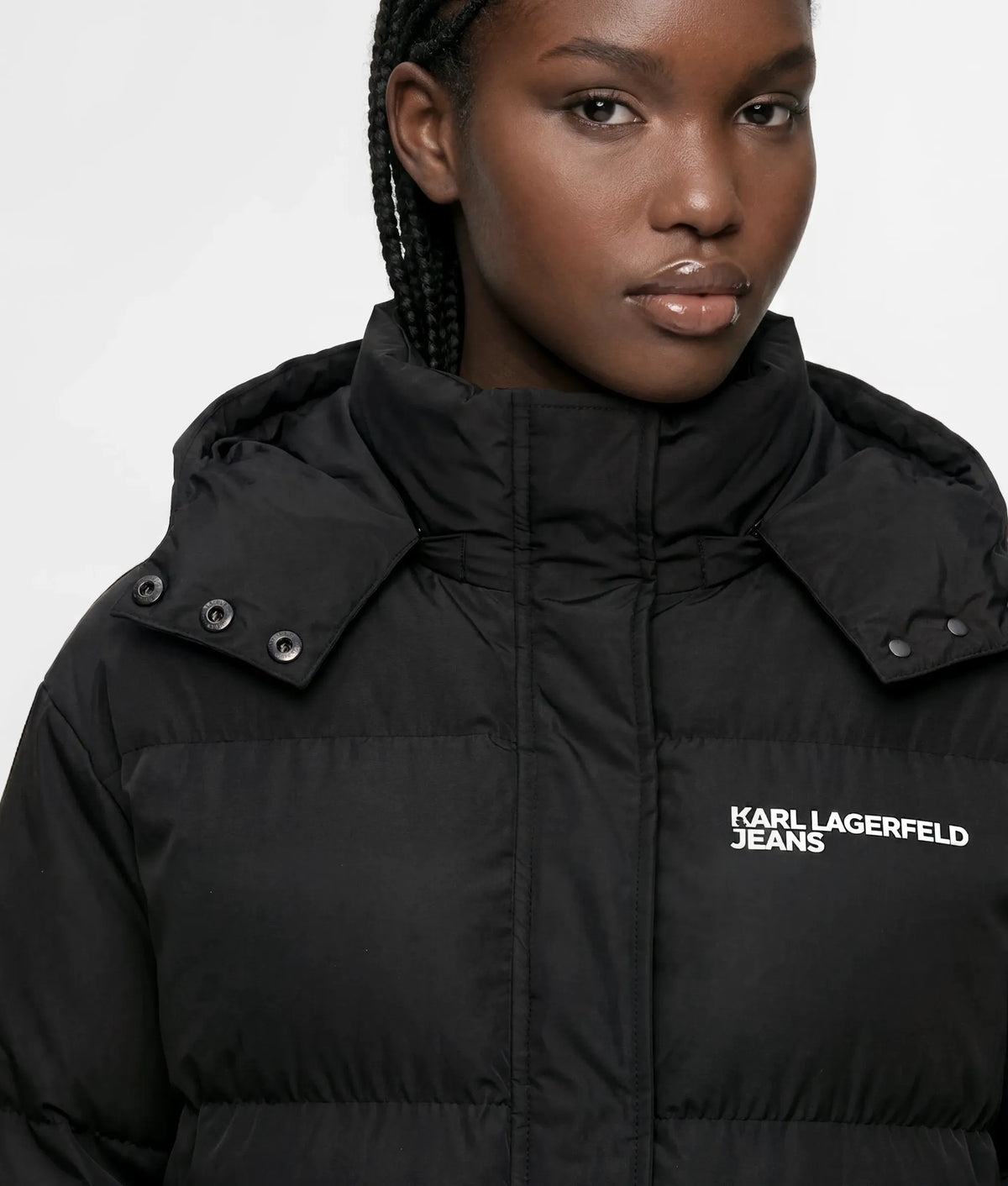 Logo puffer jacket