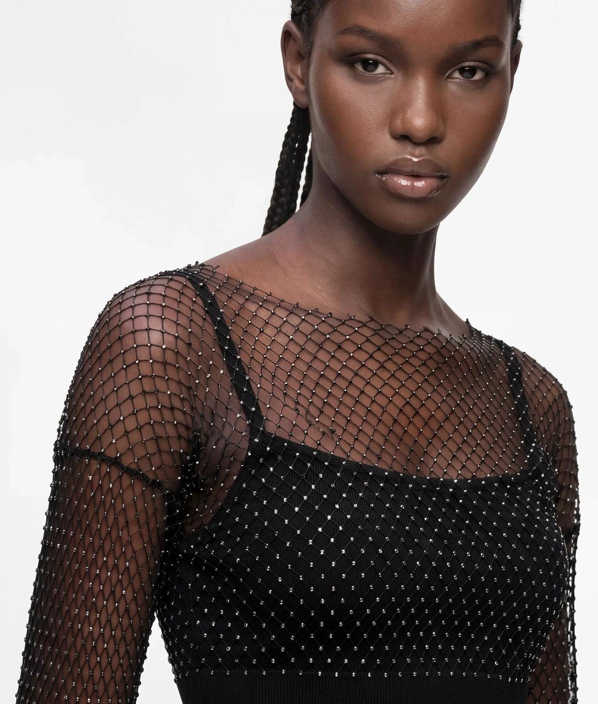 Chainmail mesh top