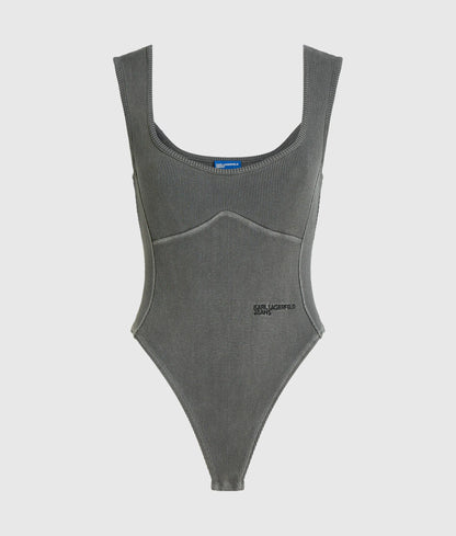 Washed bodysuit