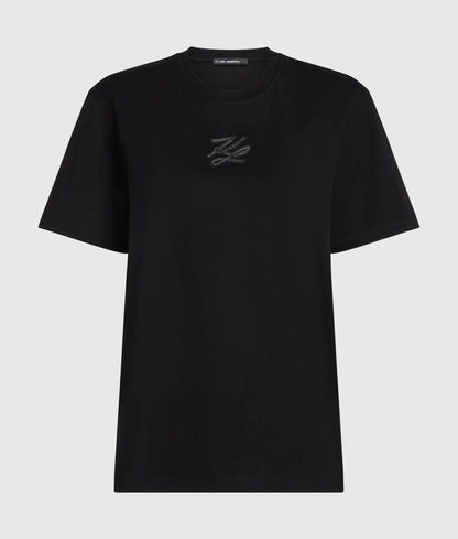 Rhinestone Autograph T-shirt