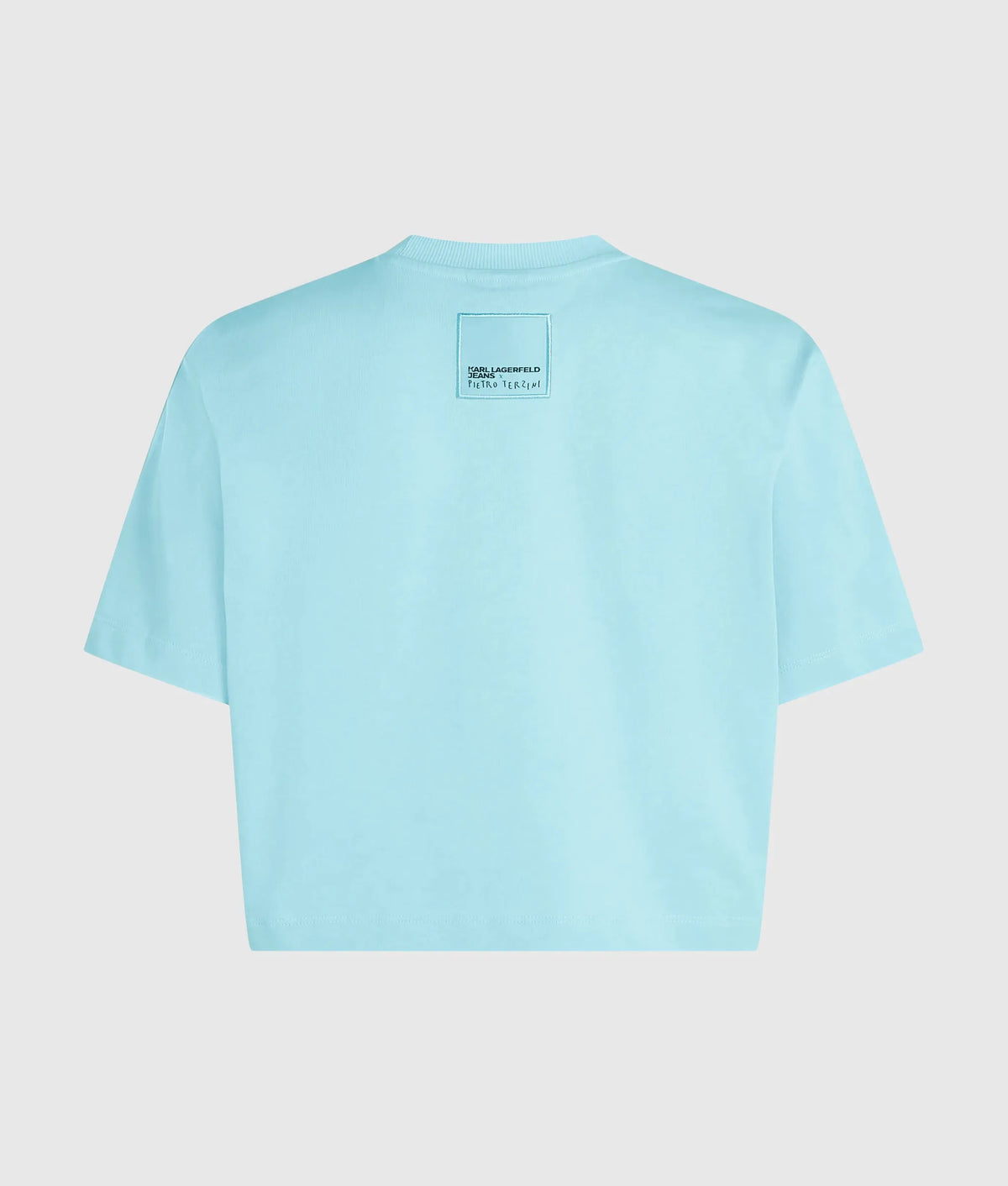 KLJ X Pietro Terzini cropped T-shirt