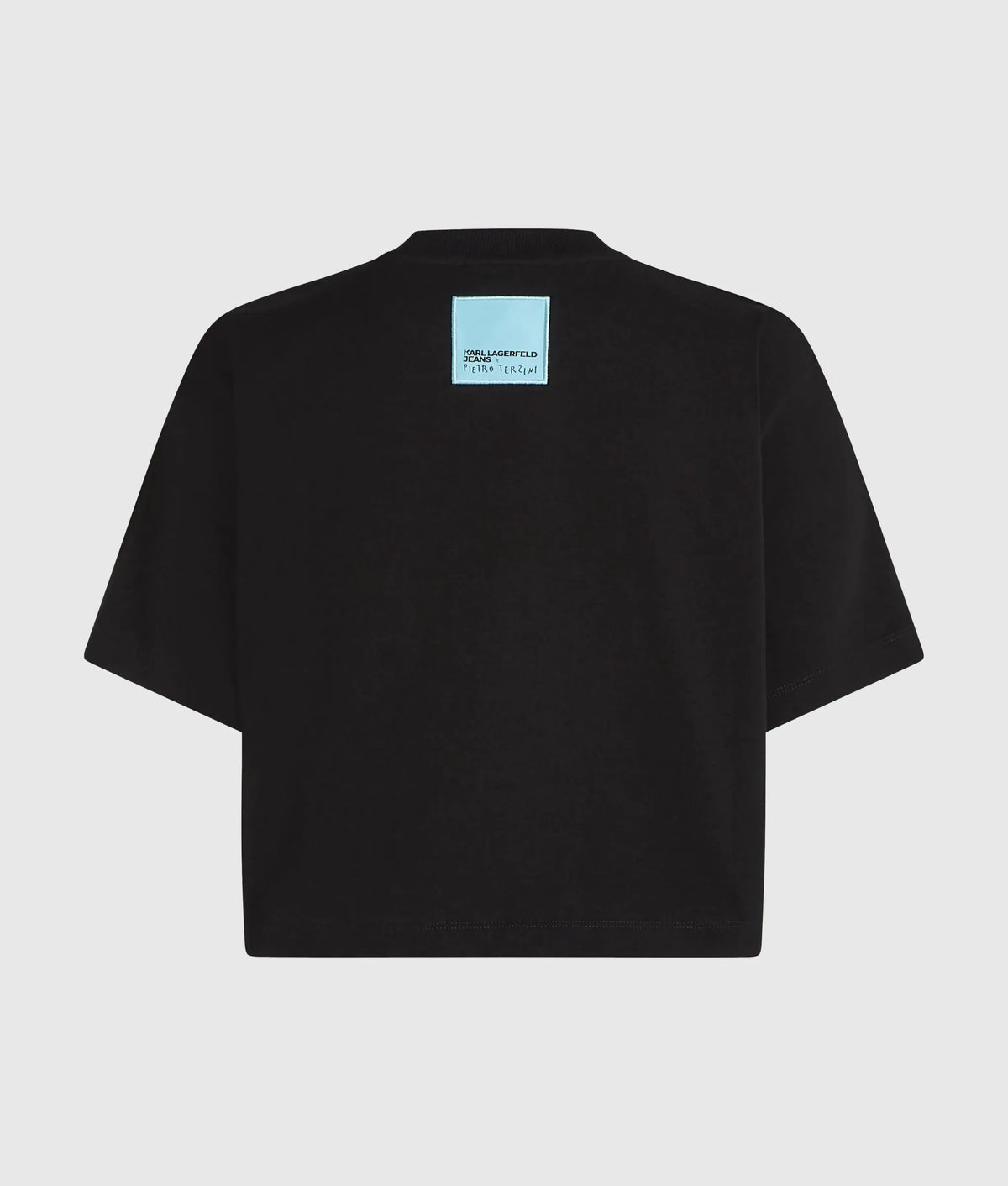 KLJ X Pietro Terzini cropped T-shirt